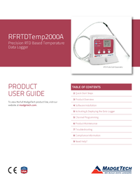 Thumbnail of document Manual - RFRTDTemp2000A Wireless RTD Temperature Data Logger